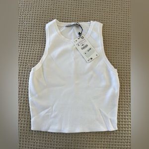 ZARA cropped knit